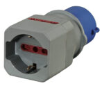 Adattatore Spina Industriale e 3 Prese