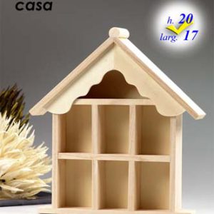 Bacheca Legno Decorabile a Casetta