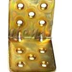 Piastra Giunzione Piegata con Rinforzi