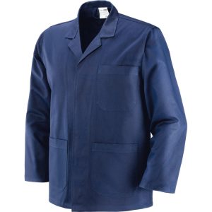 GIACCA DA LAVORO IN FUSTAGNO BLU