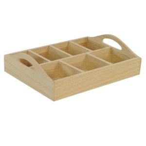 Vassoio Portaoggetti in Legno