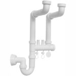 SIFONE SALVA SPAZIO PER LAVELLO 2 VIE SCART0017