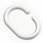 Anelli in Plastica per Tende Doccia  12 Pz.