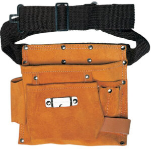 BORSA PER CARPENTIERE IN CROSTA CON CINGHIA