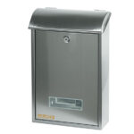 CASSETTA POSTALE INOX CON TETTO