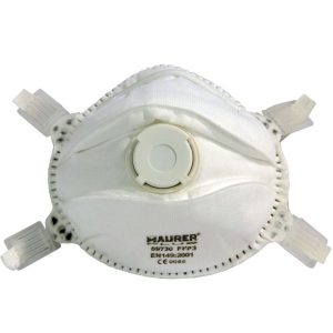MASCHERINA ANTIPOLVERE FFP3 CON VALVOLA MAURER PLUS