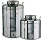 FUSTINO PER OLIO ACCIAIO INOX 18/10