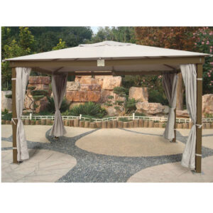 GAZEBO IN LEGNO TORTORA "SANTORINI"