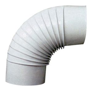 Curva per Stufa Legna BIANCO