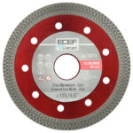 DISCO DIAMANTATO PER TAGLIO GRES PORVELLANATO 115mm ECEF 194115