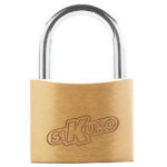 Lucchetto Ottone arco Acciaio Cromato