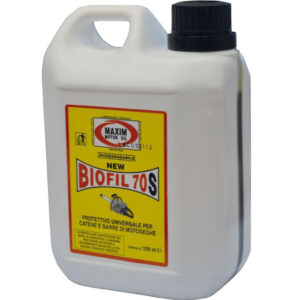 OLIO LUBRIFICANTE PER CATENA MOTOSEGA NEW BIOFIL 70S