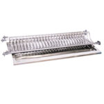 Mensola Scola piatti Acciaio Inox set 3 pz.