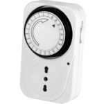 TIMER ANALOGICO 24 ORE CON PRESA