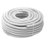 Guaina spiralata in PVC grigio Maurer