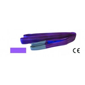 Fasce di sollevamento viola da 1000 kg in poliestere