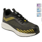 Scarpe antinfortunistiche basse Maurer Lusitania ESD S1PS con tomaia fly-knit, puntale in fibra di vetro e suola EVA e gomma