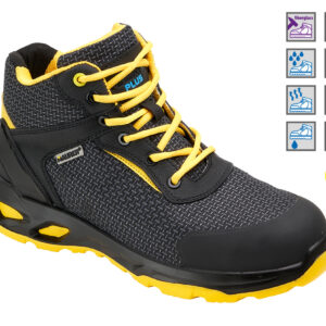 Scarpe antinfortunistiche alte Maurer Amerina ESD S3L con tomaia idrorepellente, puntale in fibra di vetro e lamina antiperforazione HT